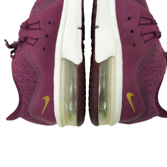 Nike Air Max Sequent 3 GS Big Kids US 7Y EU 40 922885-600 Bordeaux Metallic Gold - Picture 14 of 16
